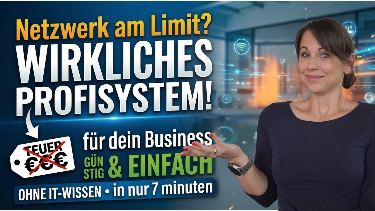 Keine Zeit, kein Budget 🤔 Günstige Netzwerktechnik ohne IT-Abteilung