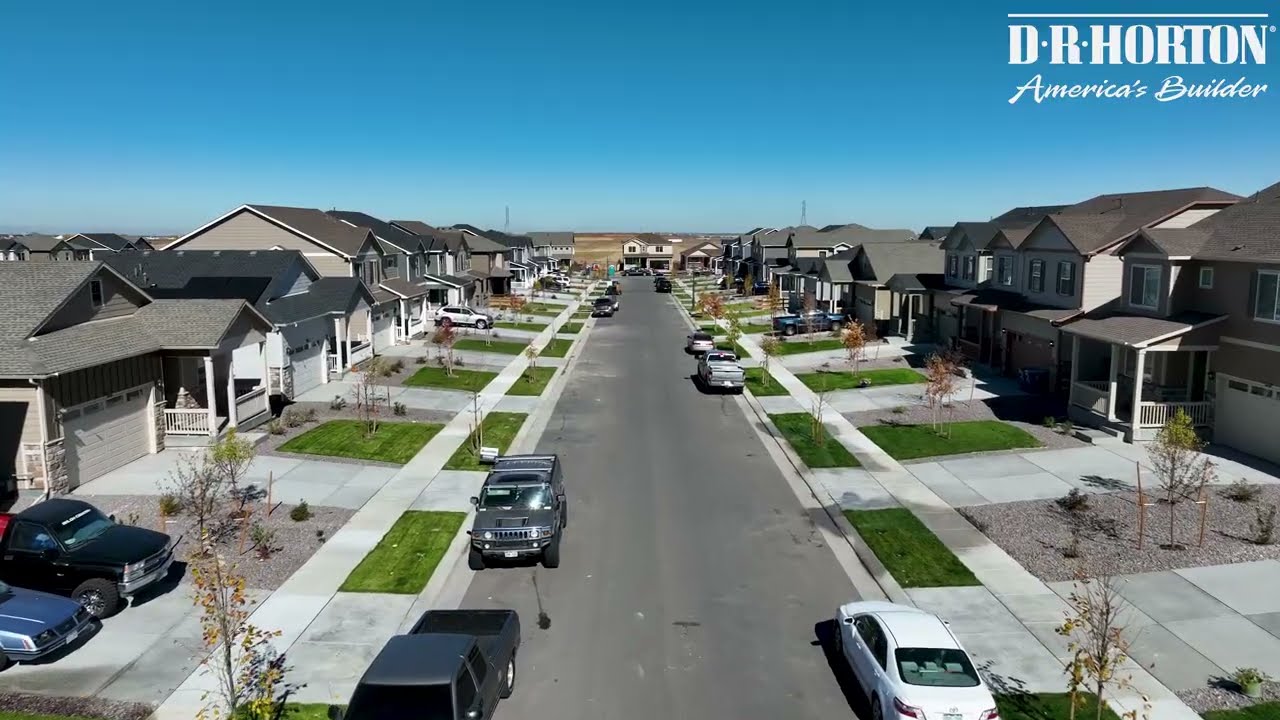 Homes for Sale in Commerce City, CO | Settlers Crossing Drone Tour | D.R. Horton Colorado