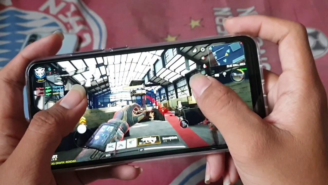 Test Game Call of Duty Mobile on Infinix S4 setting Low High 30 FPS