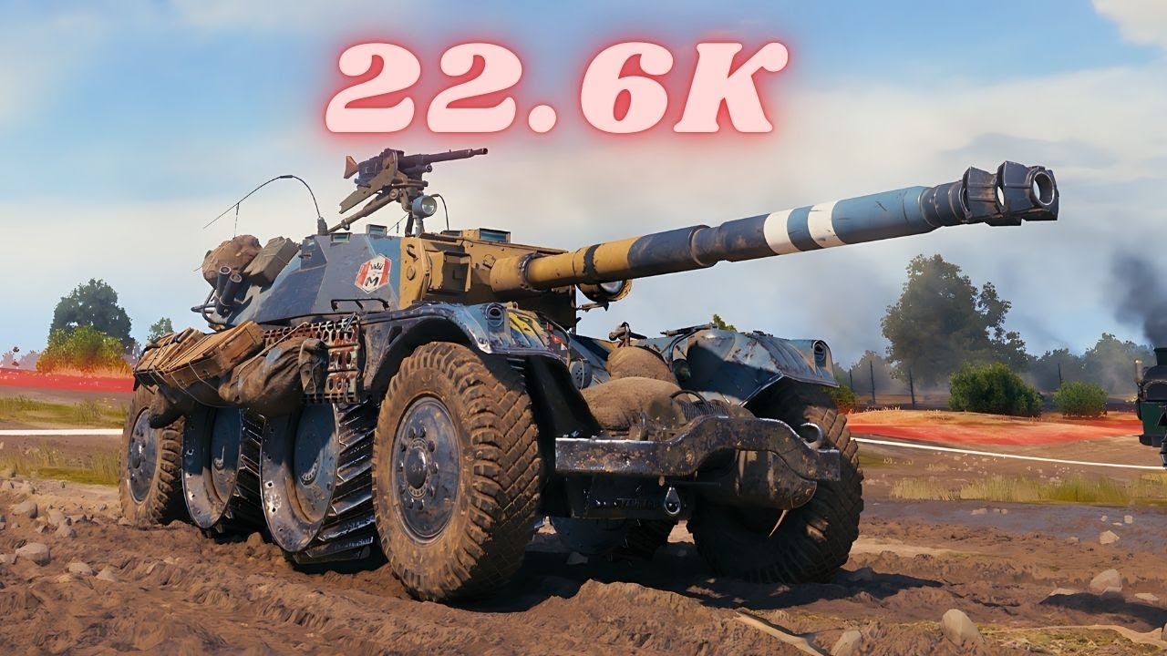 Panhard EBR 105 - 22.6K Spot Damage & EBR 105  20K &  EBR 105  23K  - World of Tanks #wot