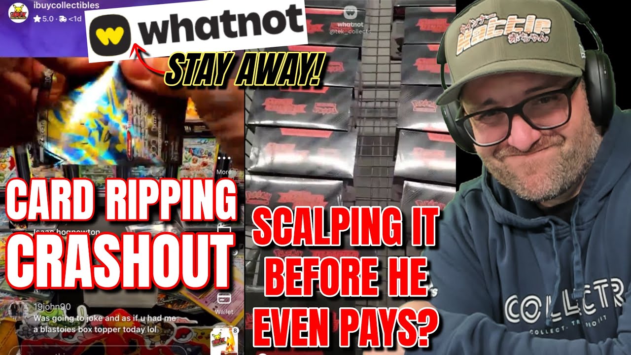 Nothing But CRASHOUTS & CRIMINALS Coming From Whatnot Pokemon Card Streams