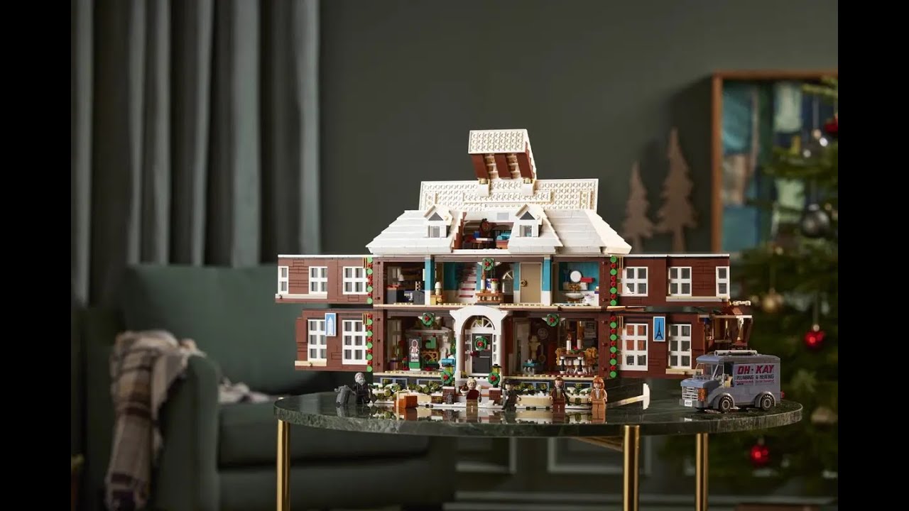 LEGO Home Alone Speed build & Stop motion