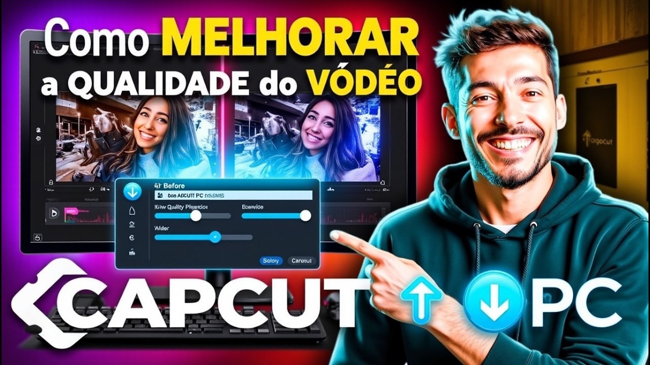 Como MELHORAR a QUALIDADE do VÍDEO no CAPCUT PC