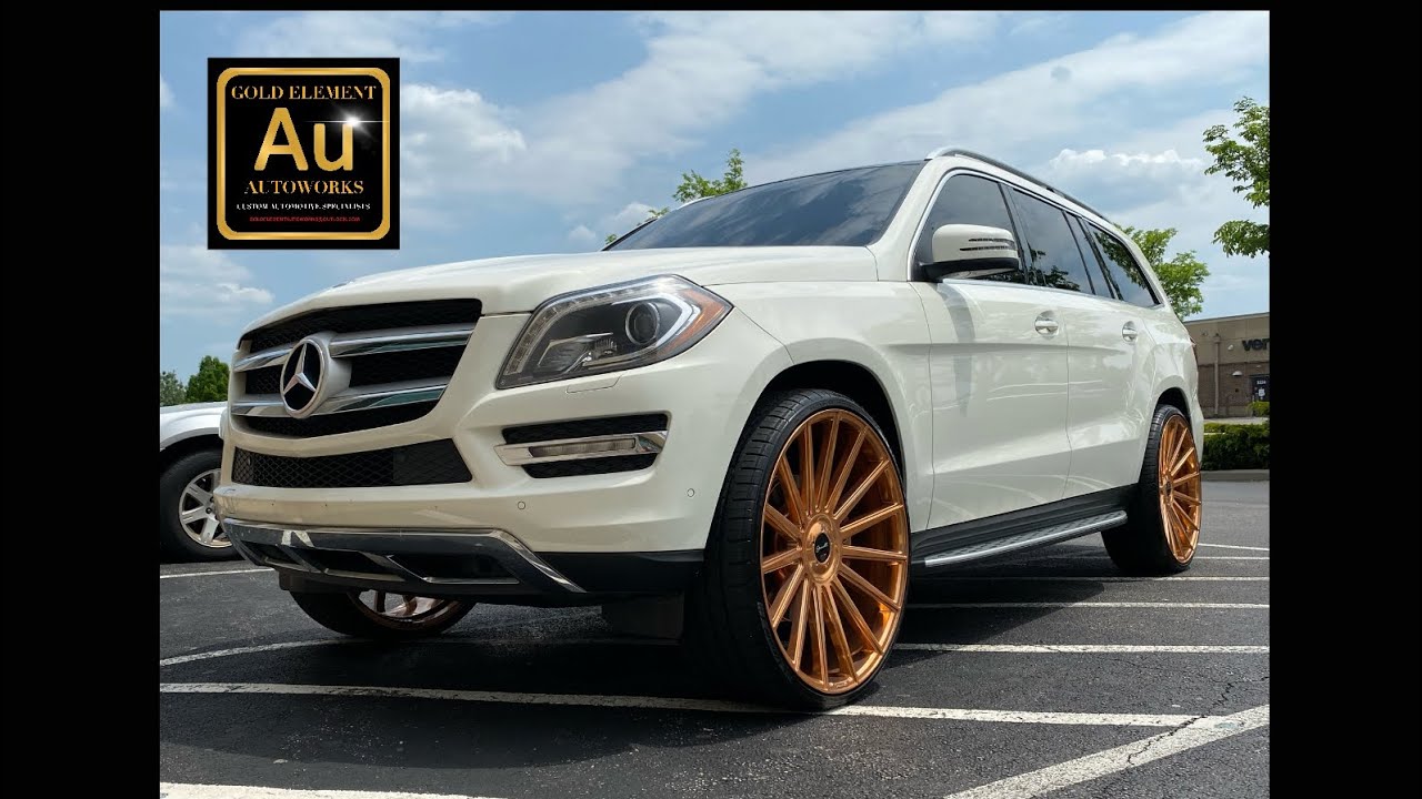 26” COPPER WHEELS Custom Mercedes-Benz GL SUV     #gl550 #gl450 #gl63 #gls