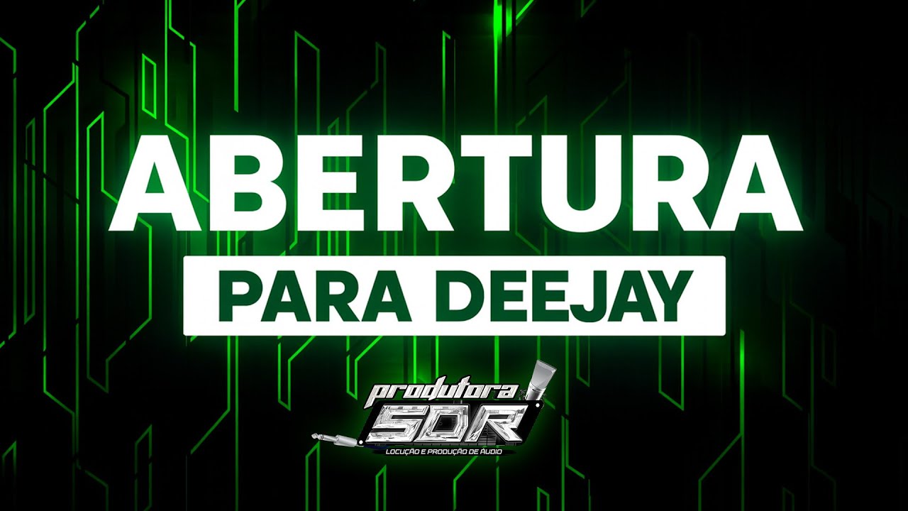 ABERTURA PARA DJs 2025 - Vinheta de Abertura de Show para DJs