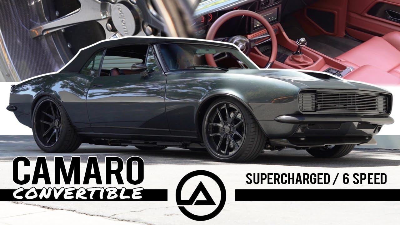 750HP Supercharged LS9 Convertible Pro Touring Camaro