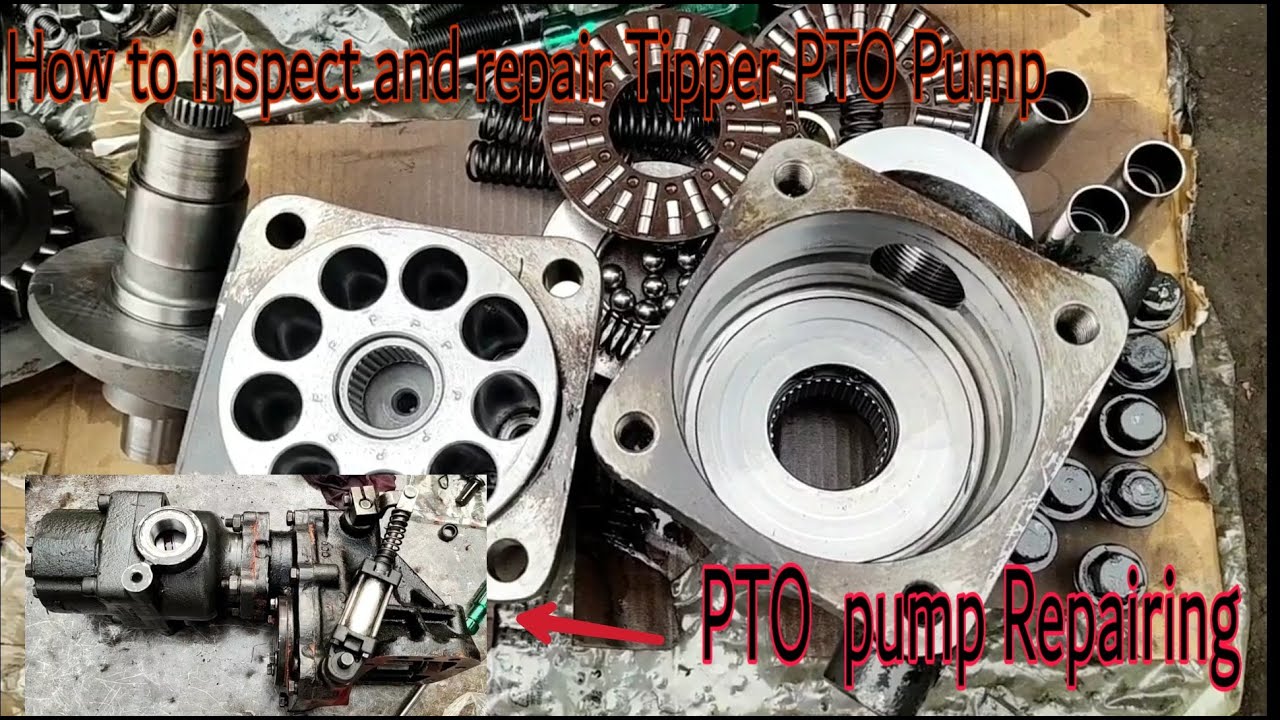 How to repairing HYVA  axial piston PTO Pump of tipper