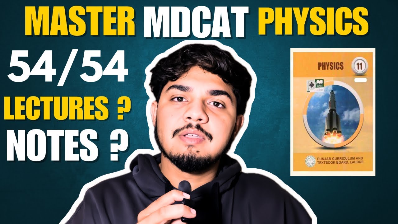 give me 14 minutes and you will score full marks in mdcat physics