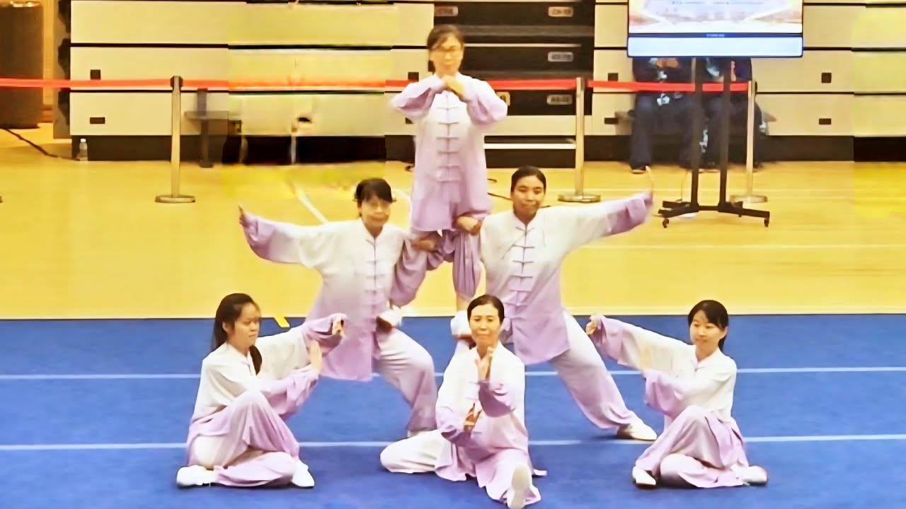 2025狮城国际内家拳交流赛 集体拳 包公庙太极 8.433