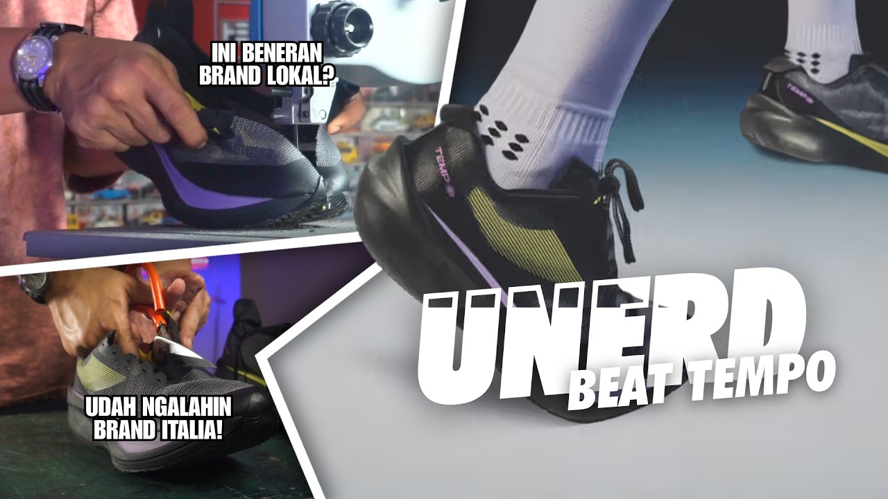 INI BENERAN SEPATU MADE IN INDONESIA?! BERCANDA!! - REVIEW SEPATU UNERD BEAT TEMPO!