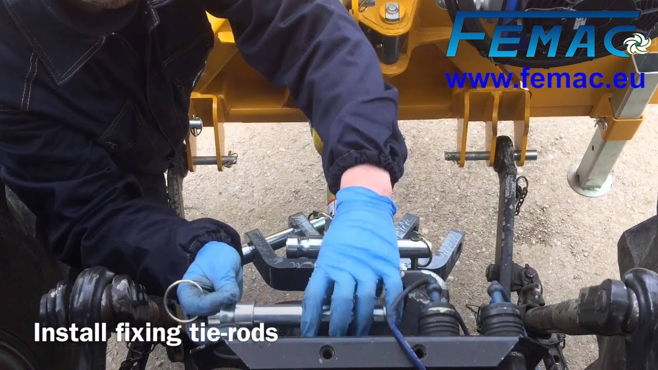 FEMAC - MOUNTING HEDGE MOWER