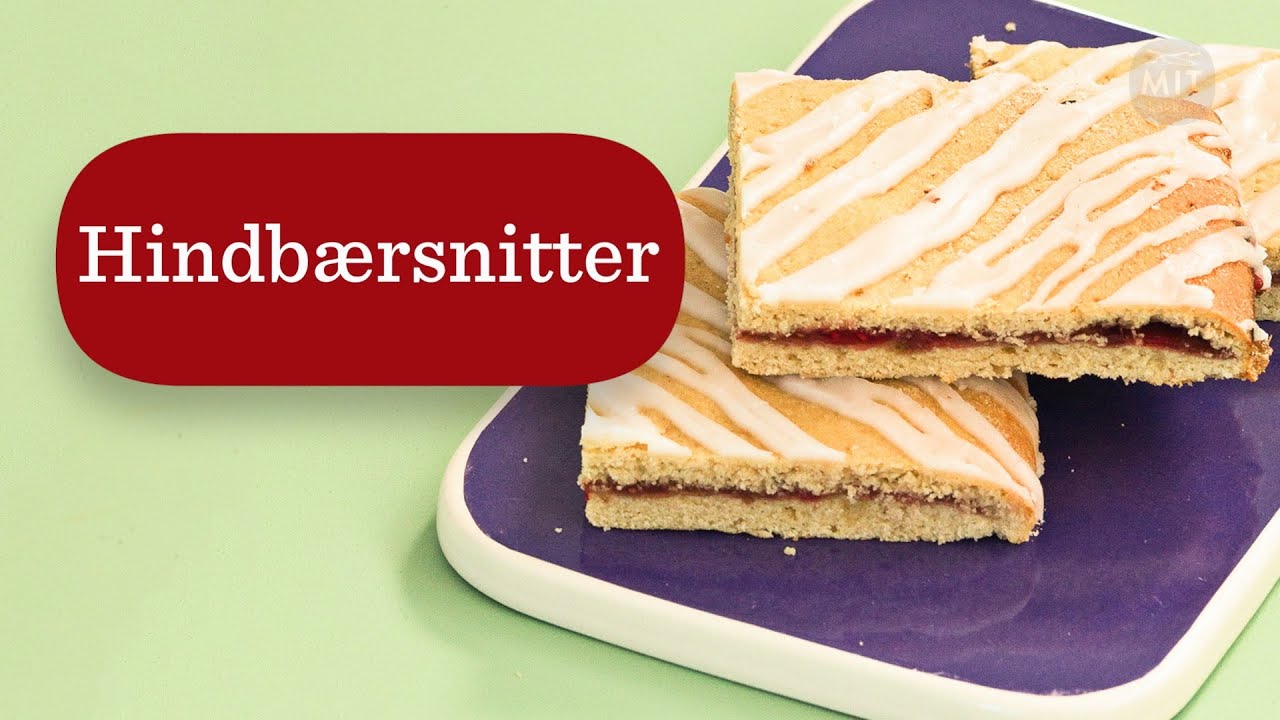 105 Hindbærsnitter - Mit kokkeri