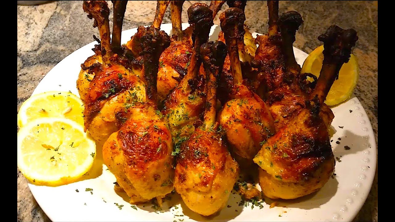 Oven Roasted Lollipops Chicken Drumsticks | Lollipop Chicken Recipe