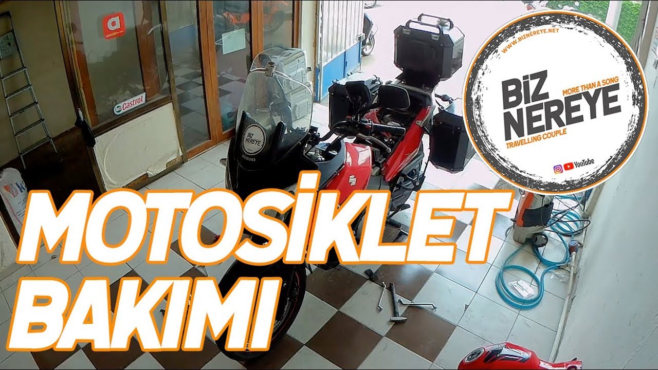 SUZUKİ V-STROM DL 650 MOTOSİKLET BAKIMI / Uzun Yol Öncesi Motosiklet Bakımını Yaptırdık.