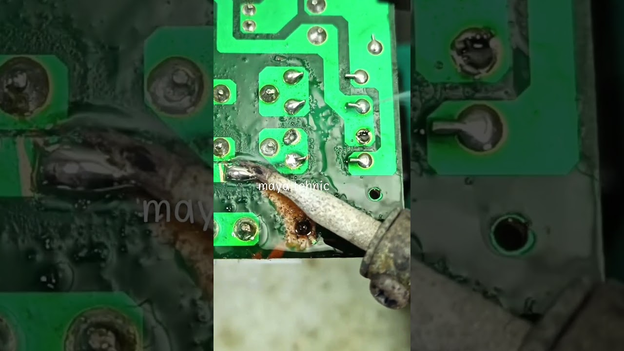 connecting the PCB lines #pcb #line