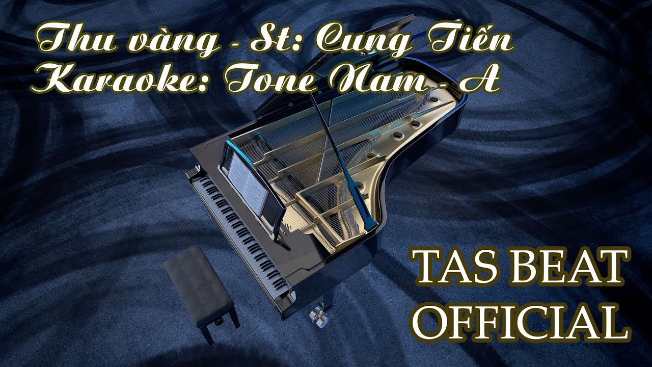 Karaoke Thu vàng - Tone Nam | TAS BEAT