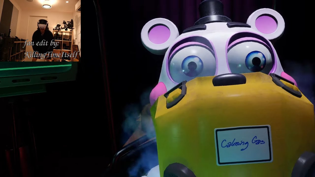 Markiplier giving helpy the bad ending in Help Wanted 2 for 4:10