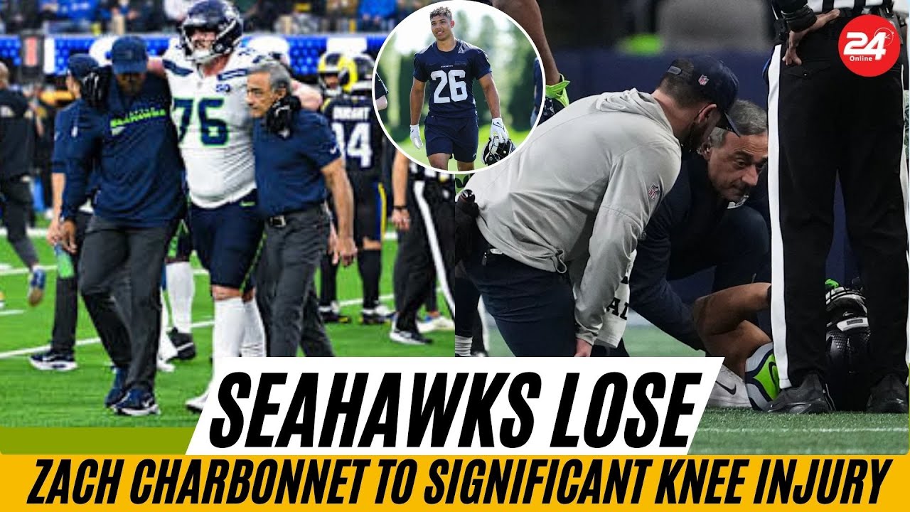Seahawks Lose Zach Charbonnet to Significant Knee Injury in Major Playoff Blow