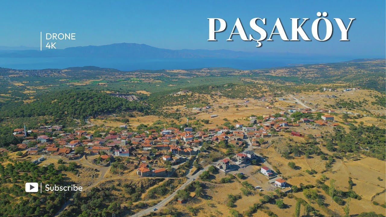 Çanakkale Paşaköy | Relaxing Village & Sea Drone Video | 4K UHD