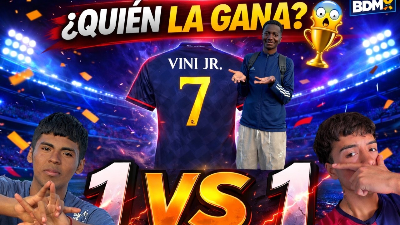 1 Vs 1 Por la Camiseta Del Real Madrid🤣😂