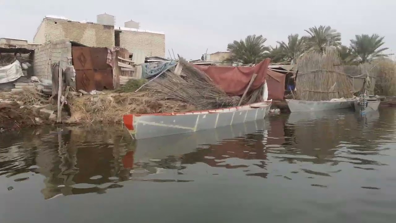 Shadgan ponds(khozestan), the small Venice of Iran