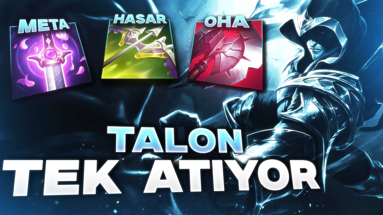 ASYA METASINI KASIP KAVURAN TALON ORMANCI!?! TALON BU BUİLDLE YOK EDİYOR! - Lol Wild Rift
