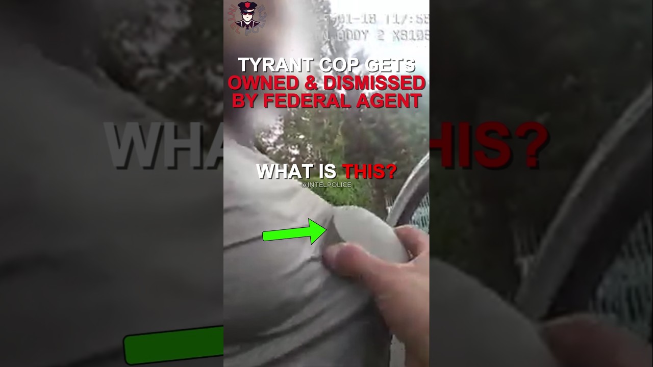 Arrogant Cop Pulls Over FBI Agent, Instantly Regrets It!