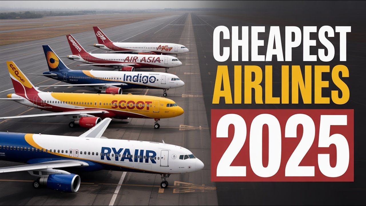 CHEAPEST AIRLINES IN THE WORLD 2025