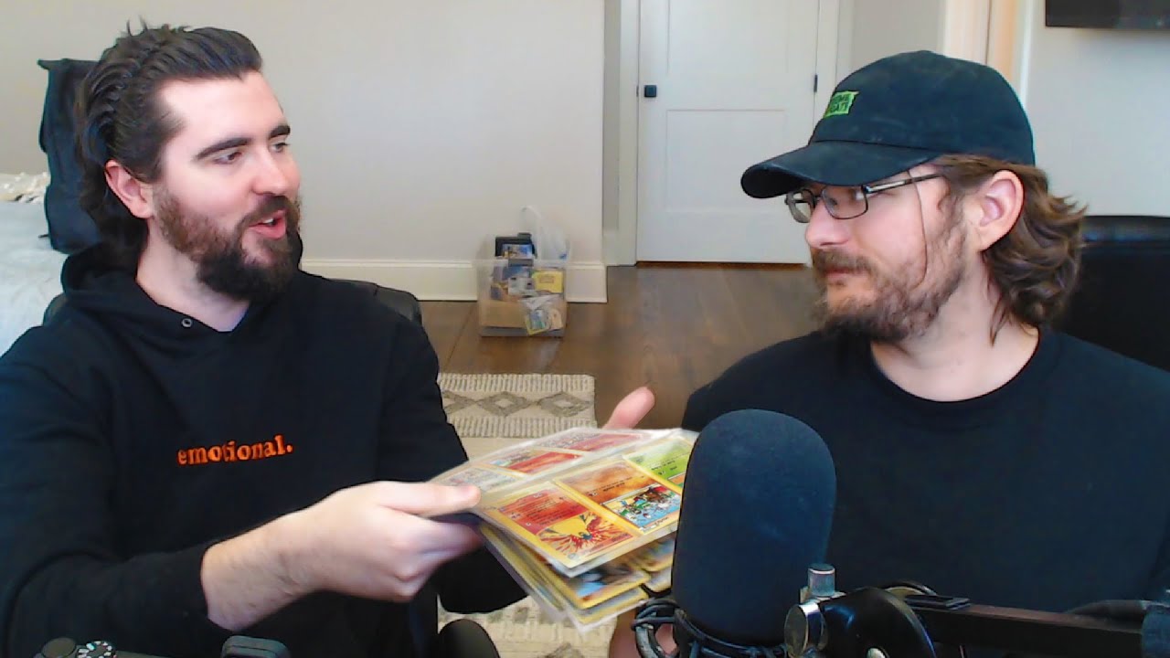 Nogla shows Wildcat his secret funny Pokémon collection