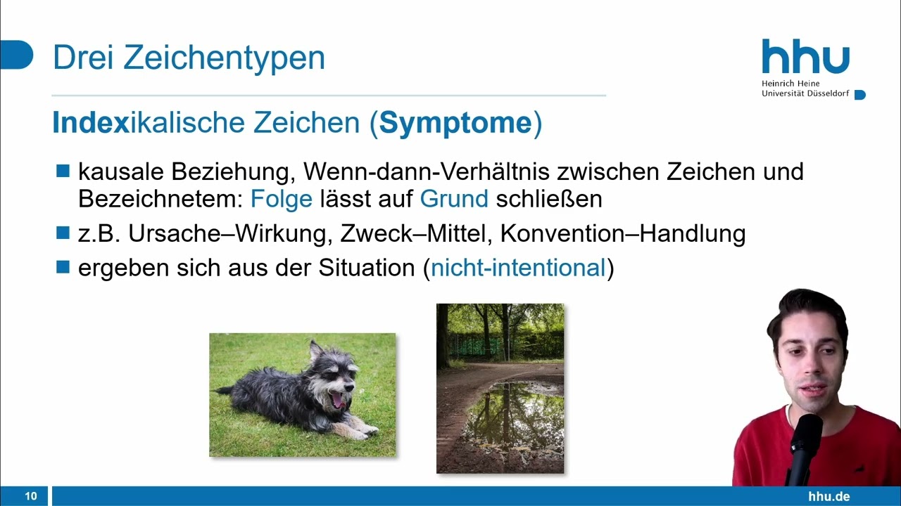 Zeichentheorie (Teil 1): Zeichentypen, semiotische Dreiecke nach Morris und Ogden & Richards