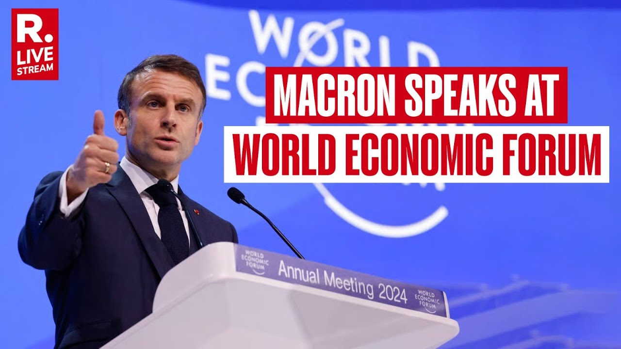 LIVE: Emmanuel Macron Speaks At The World Economic Forum 2026 In Davos