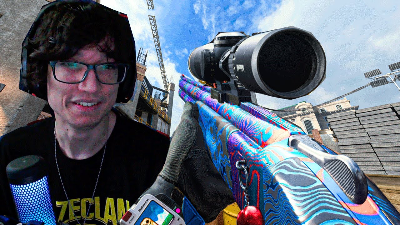 então criei minha própia SNIPER no COD MW (dnv lol )