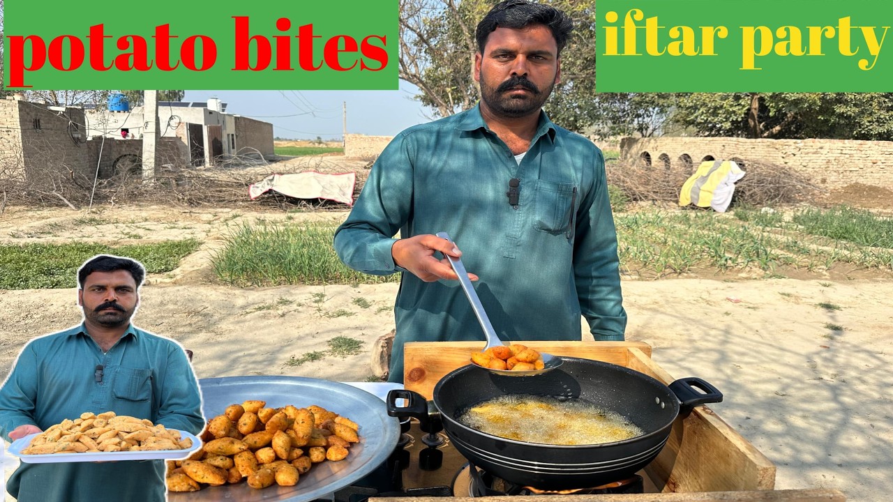 Iftar Party Special Crispy Potato Bites Recipe | آلو سوجی کے کرسپی سنکس | Ramzan Special Snacks