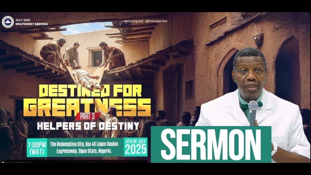 RCCG JULY 4th 2025 | HOLY GHOST SERVICE
