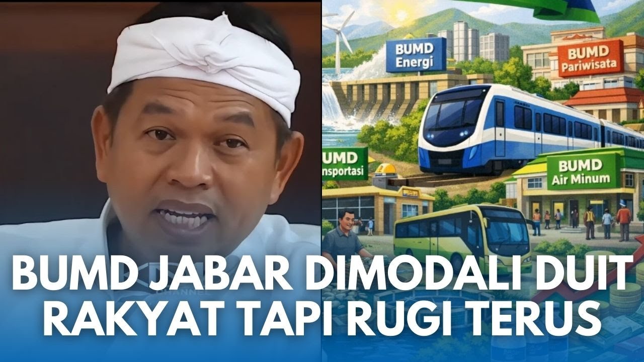 KANG DEDI Jengah Dengan BUMD Jabar! Terus Dimodali Tapi Kas Kosong Tapi Tak Ada Aktivitas