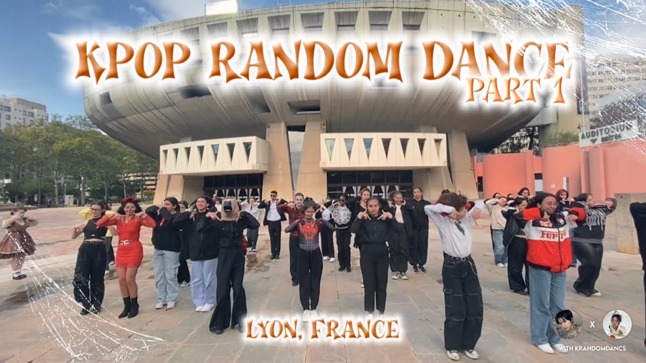 (PART 1) KPOP RANDOM DANCE IN PUBLIC HALLOWEEN EDITION with @krandomdancs ☆ in Lyon, FRANCE 2023