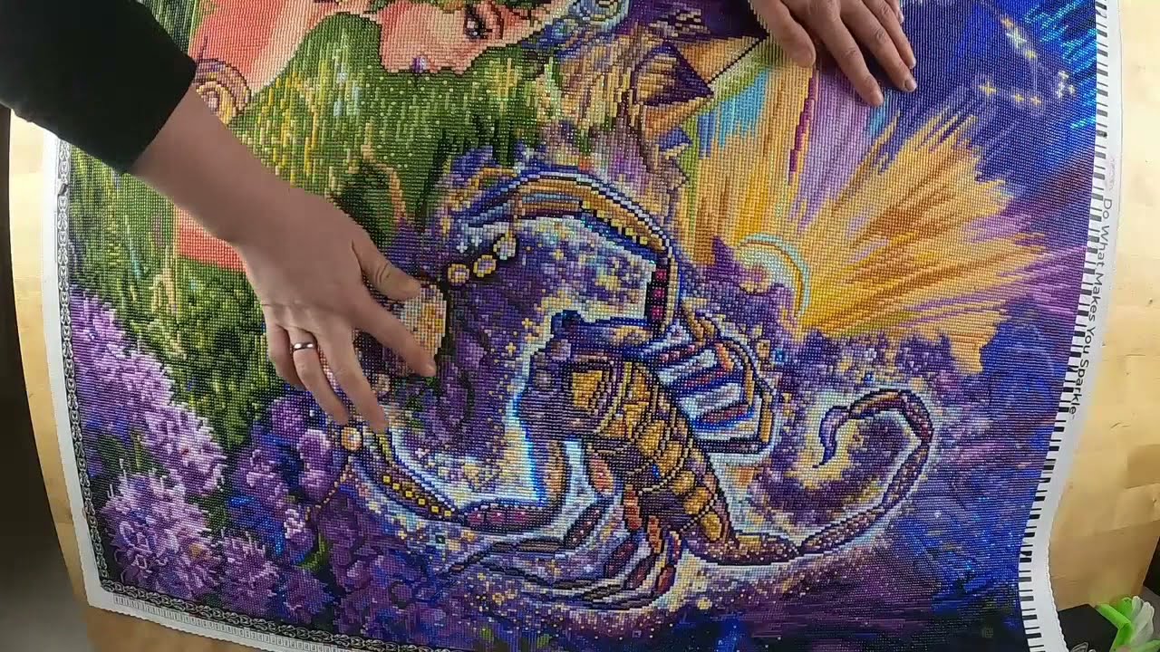 Diamond Painting / Review Diamond Art Club - Josephine Wall Skorpio