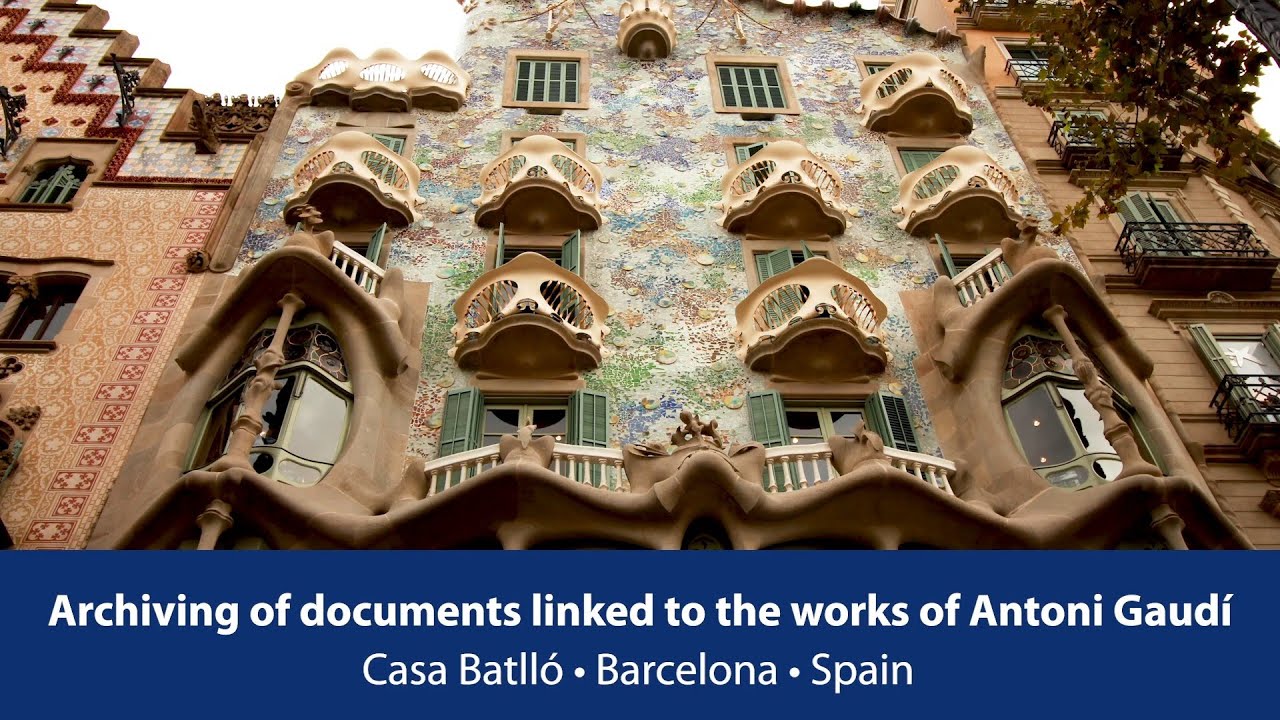 Beyond the doors of the museum Archiving & Research • World Heritage Casa Batlló Barcelona / Spain
