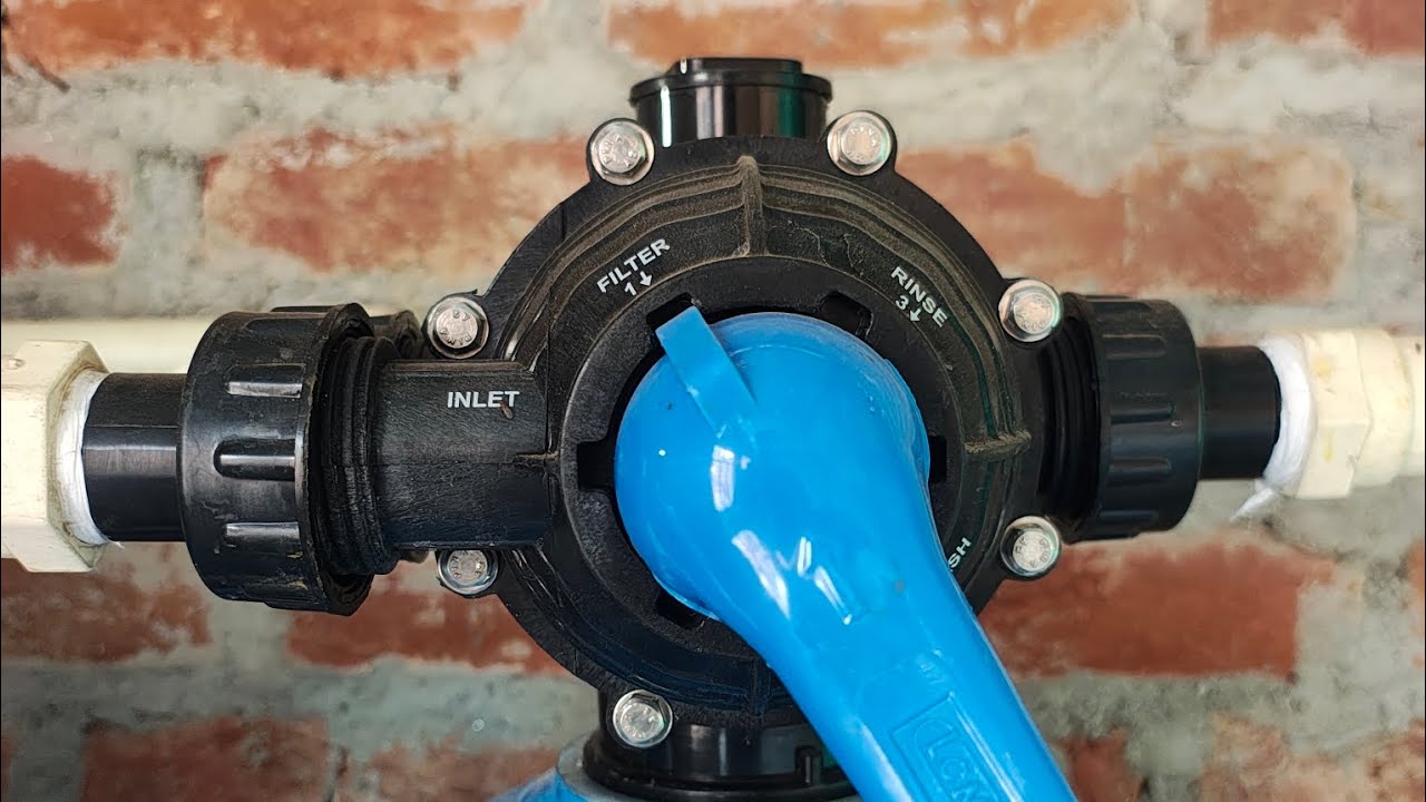 Aaj water softener ko Backwash kiya 👉