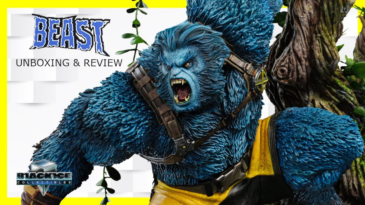 BEAST 1/4 SCALE LEGACY REPLICA STATUE UNBOXING & REVIEW | MARVEL COMICS | IRON STUDIOS