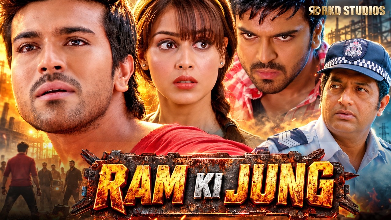 Ram Ki Jung | Ram Charan, Genelia Dsouza, Brahmanandam South Action Hindi Dubbed Movie