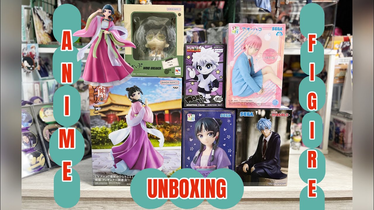 Unboxing Anime Figure | WB, Mashle, Blue Box, Apothecary Diaries, HxH