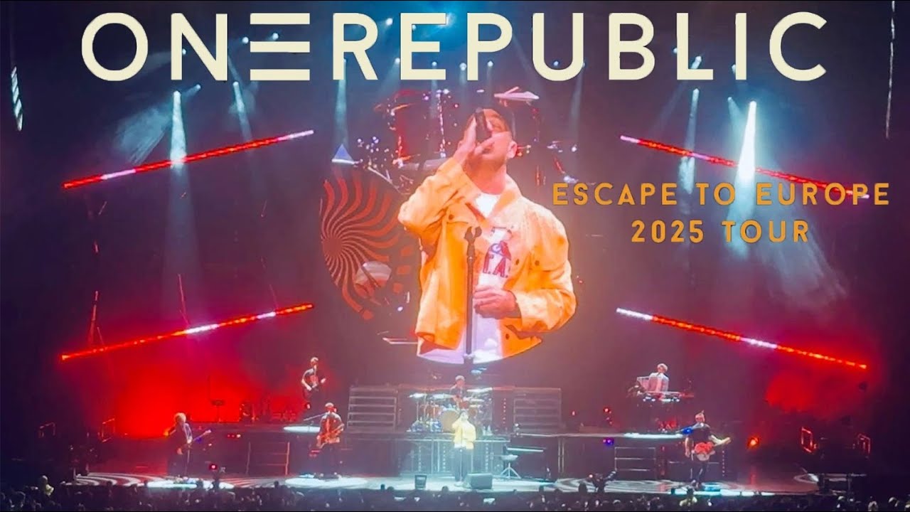ONEREPUBLIC ESCAPE TO EUROPE LIVE AT THE O2 LONDON 2025 FULL VIDEO