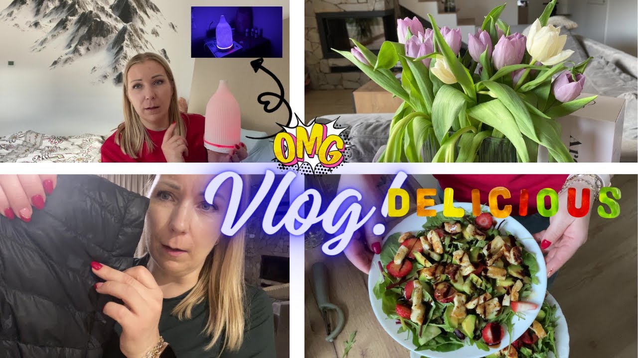 AROMATLY PURE 2 NA STRES I KATAR / SAŁATKA Z HALLOUMI I TRUSKAWKAMI / STRÓJ NA KOMUNIĘ /