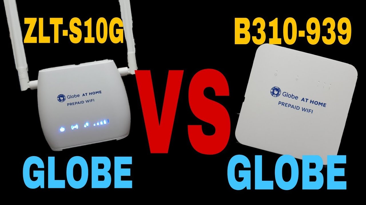 Speedtest Globe at Home Prepaid Wifi - Globe VS Globe