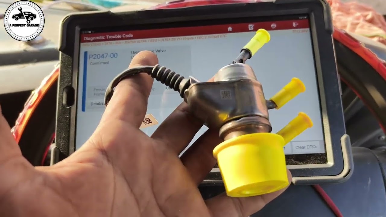 Tata ultra bus BS6 SCR/Dosing foult solved by Launch HD #tata #xdiag #bs6