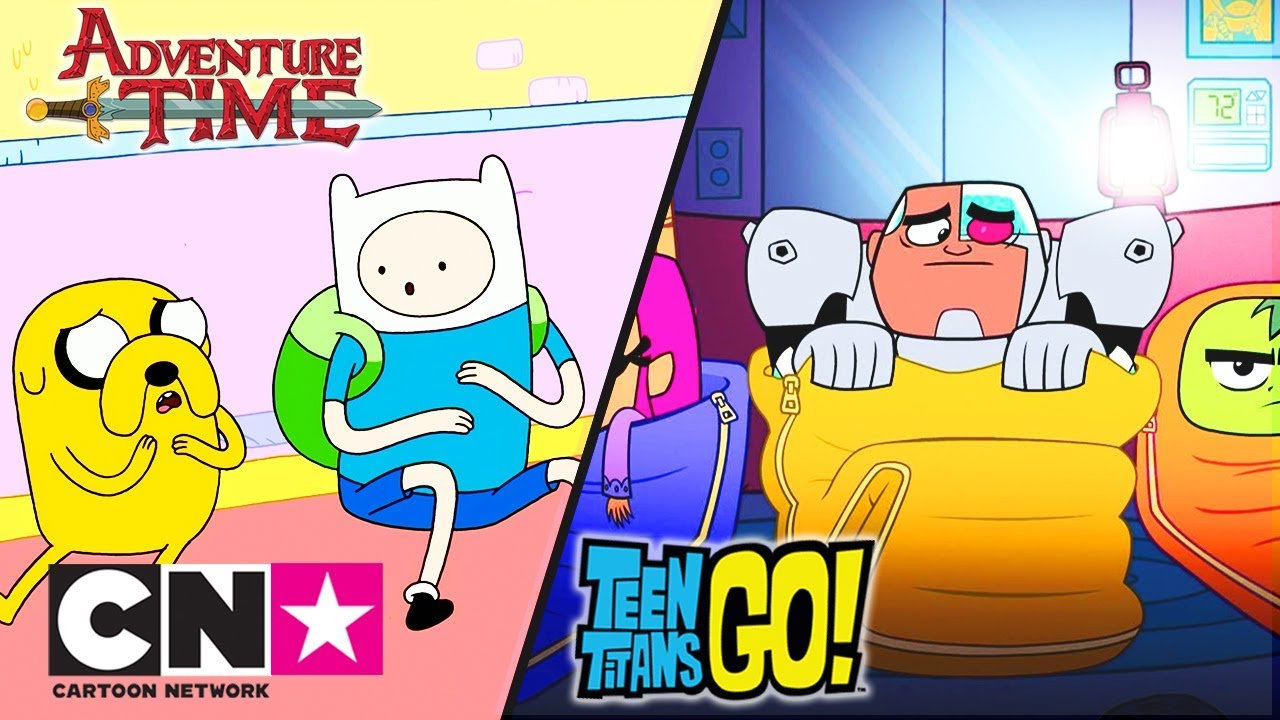 Юные титаны, вперед! + Время приключений | Девичник | Cartoon Network