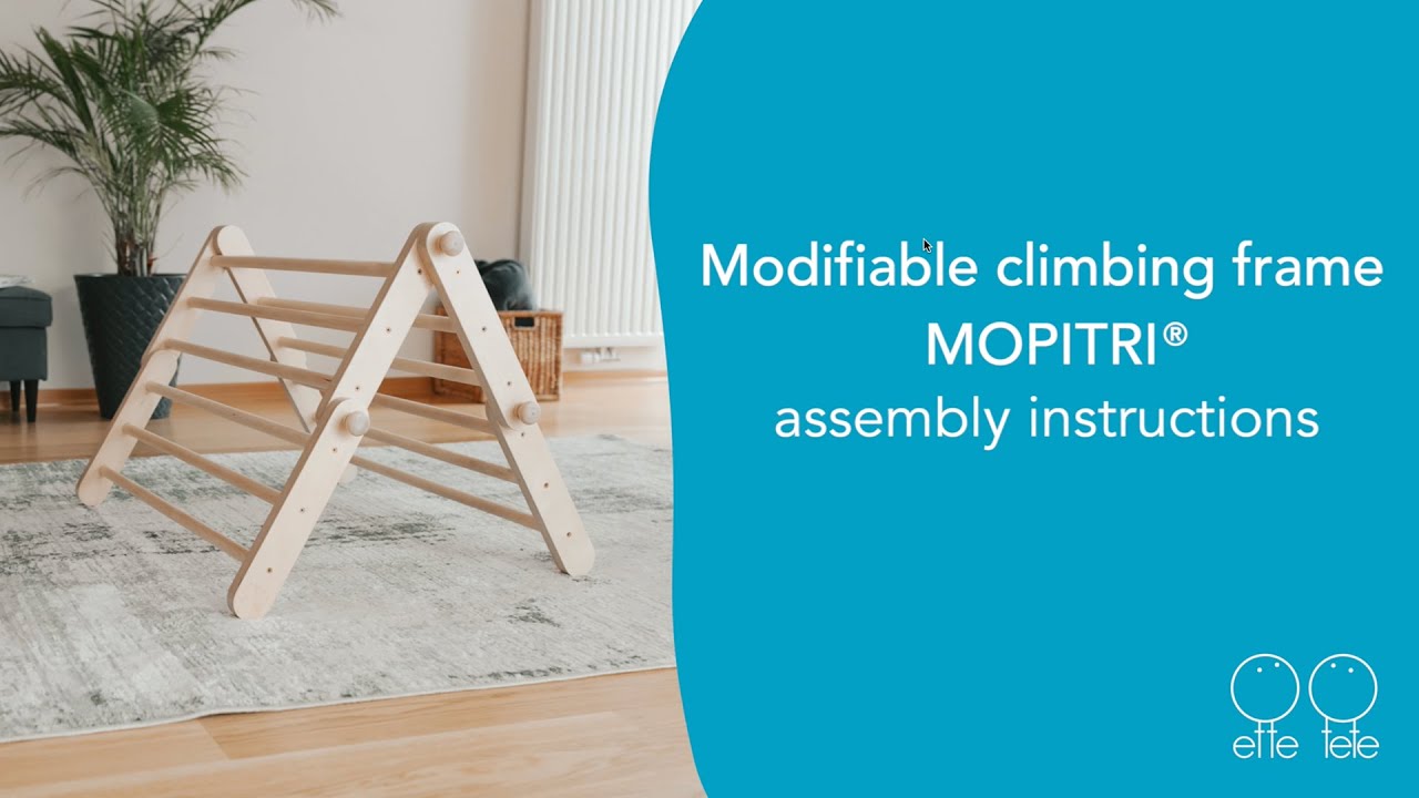 Assembly instructions: Modifiable climbing frame MOPITRI&reg;
