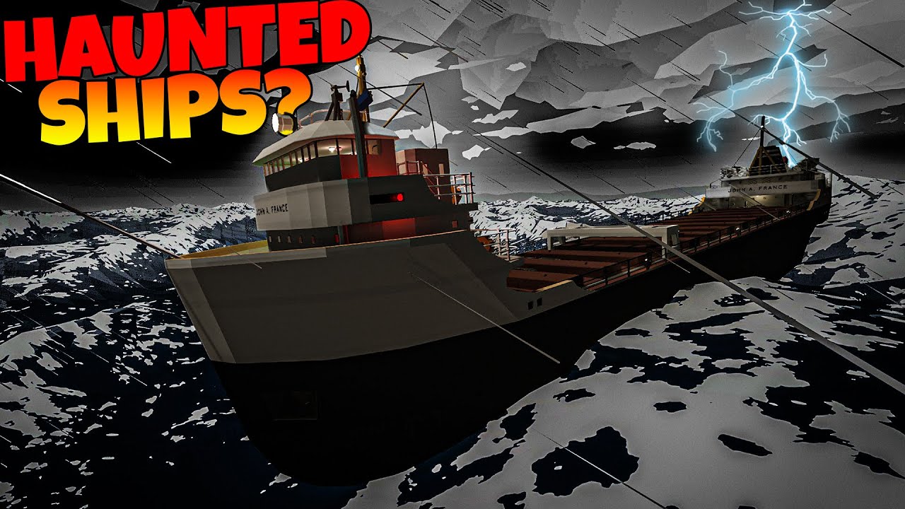 Trapped in a Haunted Ship in Stormworks?! (Full Movie)