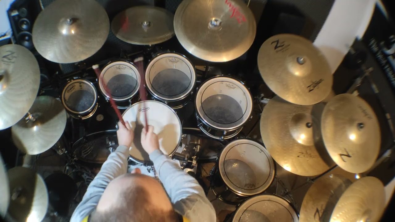 Behemoth - Ben Sahar (drum cover)(4K) (Mareczko drummer na YouTube) (👹🥁🖥️)#drummer #cover #Behemoth 